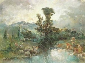 Lavanderas En El Rio