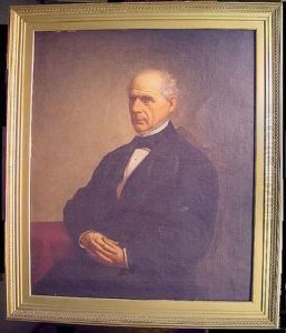Portrait Of Isaac Adams, First Cousin Thrice Removed Of Johnadams