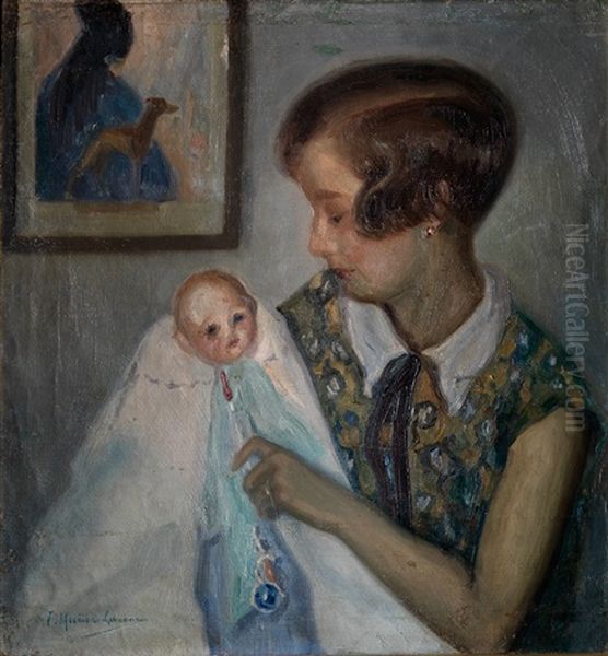 Nina Con Muneco - view 1