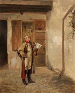 El Cortejo by Domingo Munoz y Cuesta