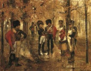 Reading The Despatch by Domingo Munoz y Cuesta
