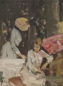 The Pink Parasol by Hugh Munro