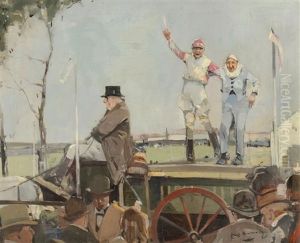 Tipsters At An Irish Fair by Hugh Munro