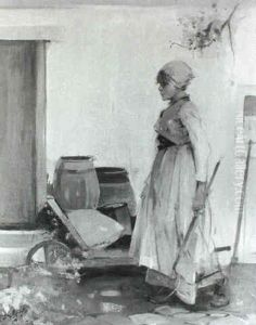 A Peasant Girl by Hugh Munro