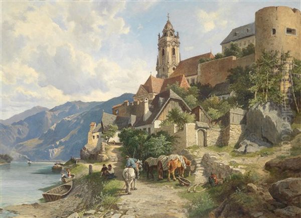 Blick Auf Durnstein - view 1