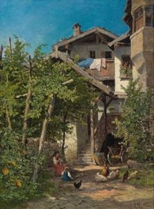 Bauernhaus Im Sommerlicht Bauernhaus Im Sommerlicht