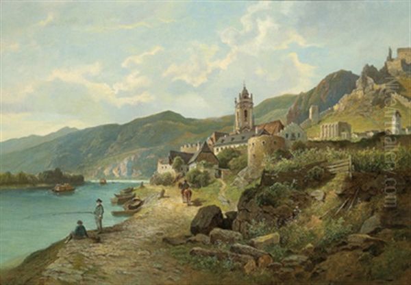 Fischer Bei Durnstein An Der Donau - view 1