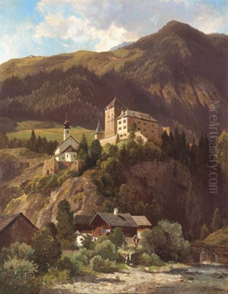 Blick Auf Schlos Groppenstein Im Molltal, Karnten - view 1