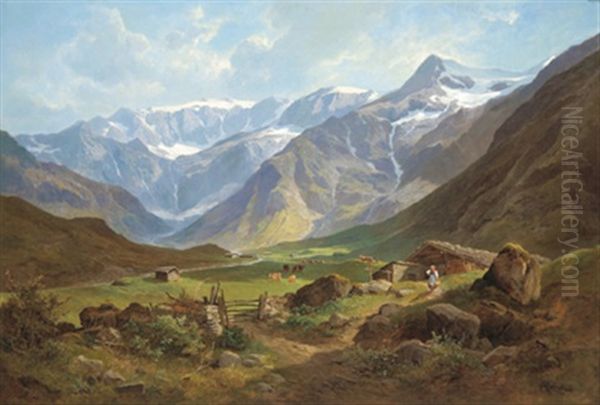 Blick Auf Das Nasfeld Im Gasteinertal - view 1