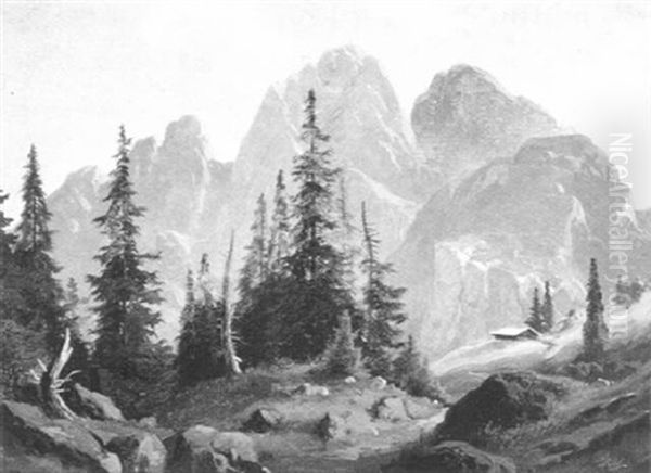 Motiv Von Der Zwiesealpe, Kasernblick - view 1