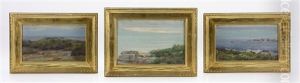 Three Seascapes by Albert Henry Munsell
