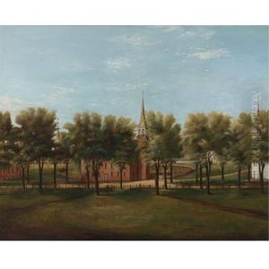 New Haven Green by William Giles Munson