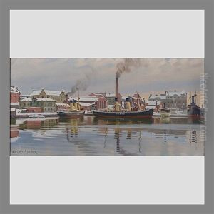 View From Hietalahdenranta, Helsinki by Ali Munsterhjelm