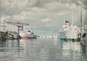 Harbour View by Ali Munsterhjelm