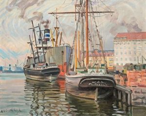 From The Harbour Of Helsinki by Ali Munsterhjelm