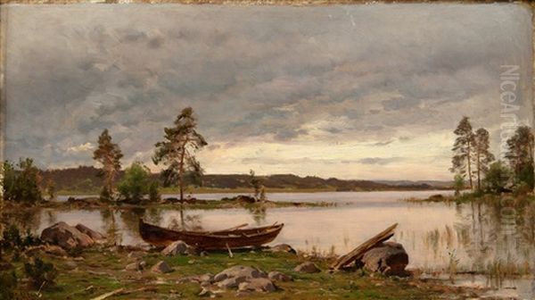 Boat On The Shore - view 1
