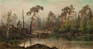 Forrest Pond by Magnus Hjalmar Munsterhjelm