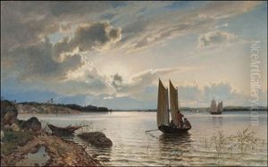 Iltatunnelmaa, Kalastajia Iltatunnelmaa, Kalastajia