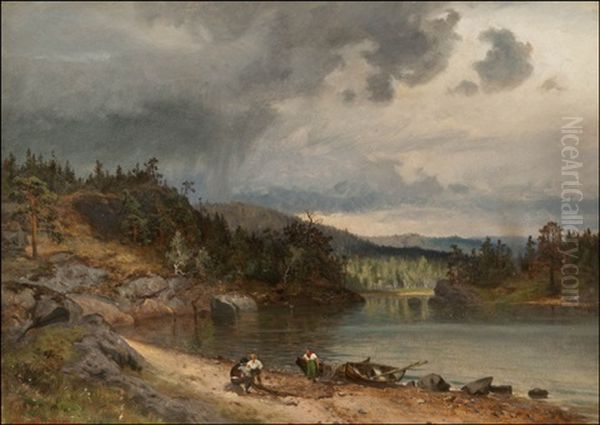 Kalastajia Rannalla - view 1