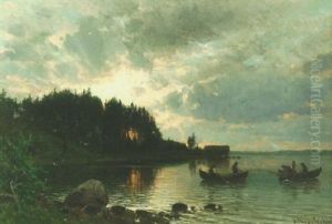 Iltakalastusta