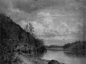 Sommarlandskap Fran Tuulos by Magnus Hjalmar Munsterhjelm