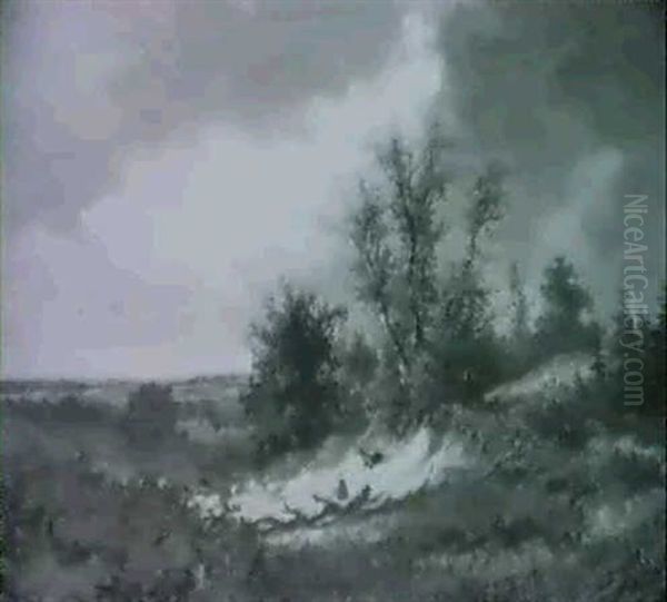 Norddeutsche Gewitterlandschaft - view 1