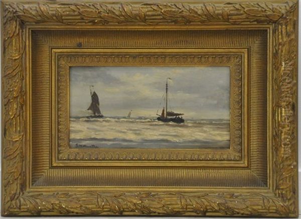 Voiliers En Mer - view 1