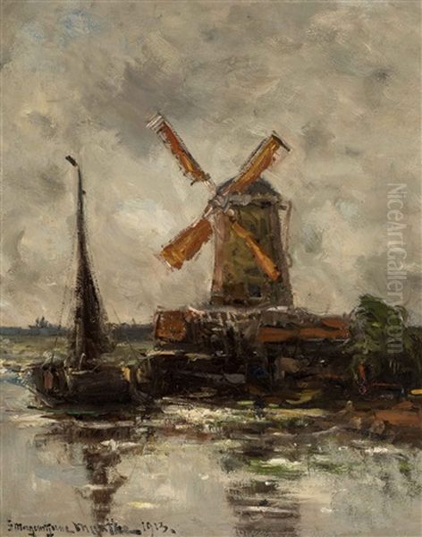 Botter Near A Mill - view 1