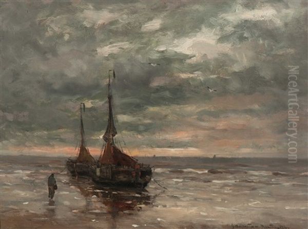 Bomschuiten At Anchor - view 1