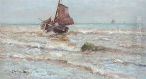 Uitvarende Vissersboot by Gerhard Arij Ludwig Morgenstje Munthe
