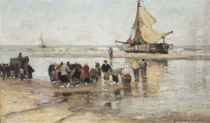 Fishermen On The Beach Fishermen On The Beach