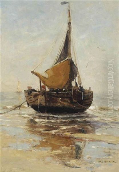 A Bomschuit On The Beach - view 1
