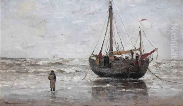 A Bomschuit On The Beach - view 1