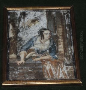 Donna Alla Finestra by Pietro Billotti