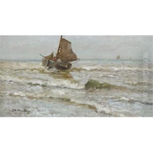 A Bomschuit In The Breakers by Gerhard Arij Ludwig Morgenstje Munthe