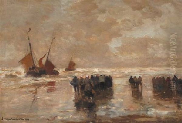 The Arrival Of The Fleet - view 1