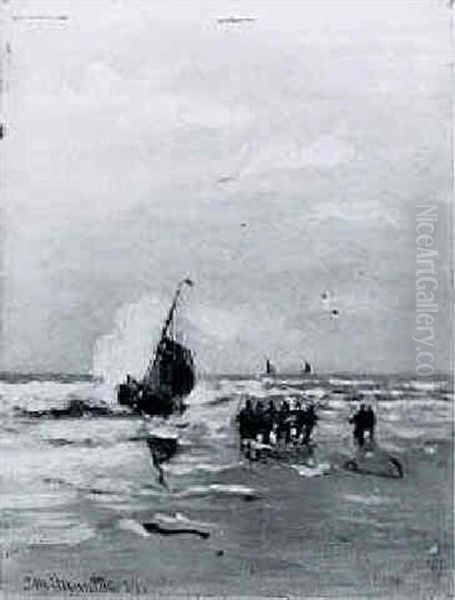 The Arrival Of The Fleet - view 1