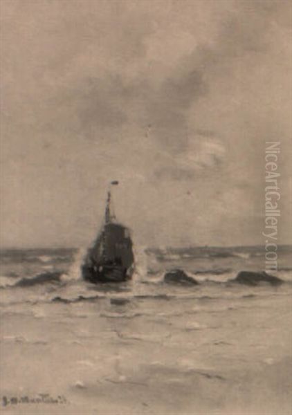 Bomschuit In The Breakers, Katwijk - view 1