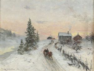 Kanefart by Gerhard Munthe