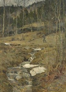 Var I Skogen by Gerhard Munthe