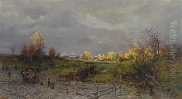 Potetopptagning - view 1