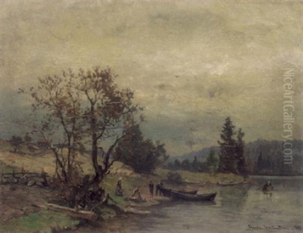 Mennesker Ved Slvebredden - view 1