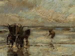 The Mussel Fishermen by Ludwig Munthe