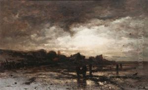 Abendstimmung An Der Kuste by Ludwig Munthe