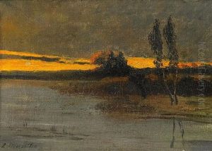 Boot In Der Brandung by Ludwig Munthe
