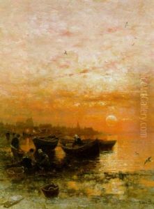 Abendstimmung Am Meer