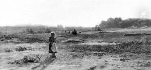 Bei Der Kartoffelernte by Ludwig Munthe
