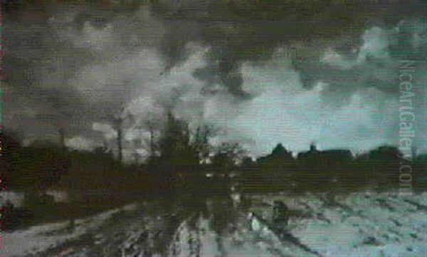 Winterabend Am Niederrhein - view 1