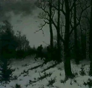 Uberfall Im Winterwald