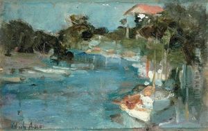 Mordialloc Creek by Josephine Mary Muntz Adams